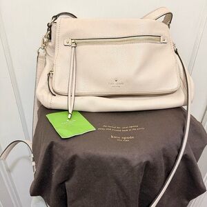Kate Spade Beige Crossbody Bag